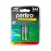 Аккумулятор AAA 1.2V,  750 mAh Ni-Mh "Perfeo" BL-2#2126758