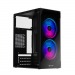 Корпус Warrior Z3 + 2 FRGB вентилятора + закаленное стекло Micro-ATX, Mini-ITX, шт#2158901