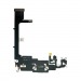 Шлейф для iPhone 11 Pro + разъем зарядки + микрофон (черный) 100%#2130867