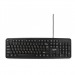 Клавиатура проводная Gembird KB-8320UXL-BL, USB, кабель 2м, черная /16854/, шт#2126978