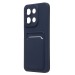 Чехол-накладка - SC337 с картхолдером для "Xiaomi Redmi 15C" (dark blue) (241410)#2127847