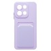 Чехол-накладка - SC337 с картхолдером для "Xiaomi Redmi 15C" (light violet) (241411)#2127849