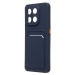 Чехол-накладка - SC337 с картхолдером для "Honor X7d 5G" (dark blue) (241710)#2127860