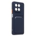 Чехол-накладка - SC337 с картхолдером для "Honor X7d 5G" (dark blue) (241710)#2127861