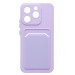 Чехол-накладка - SC337 с картхолдером для "Realme 15T" (light violet) (241749)#2127865