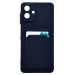 Чехол-накладка - SC337 с картхолдером для "Samsung Galaxy A07 4G" (dark blue) (241634)#2127888