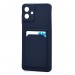 Чехол-накладка - SC337 с картхолдером для "Samsung Galaxy A07 4G" (dark blue) (241634)#2129787