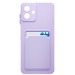 Чехол-накладка - SC337 с картхолдером для "Samsung Galaxy A07 4G" (light violet) (241635)#2127887