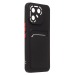 Чехол-накладка - SC337 с картхолдером для "Tecno Pova 7 Pro 5G" (black) (241466)#2127891