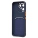 Чехол-накладка - SC337 с картхолдером для "Tecno Pova 7 Pro 5G" (dark blue) (241467)#2128461