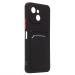 Чехол-накладка - SC337 с картхолдером для "Tecno Spark 40C" (black) (241447)#2127900