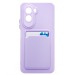 Чехол-накладка - SC337 с картхолдером для "Xiaomi Poco M7 4G" (light violet) (241692)#2127911