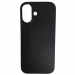Чехол пластиковый iPhone 17 карбон черный#2128914