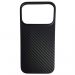 Чехол пластиковый iPhone 17 Pro карбон черный#2128922