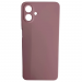 Чехол силиконовый Samsung A07 Silicone Cover без лого розовый#2136714
