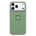 Чехол-накладка Silicone Case  "Apple iPhone 17 Pro Max" (light moss) (241540)#2129354