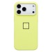 Чехол-накладка ORG Silicone Case с анимацией для "Apple iPhone 17 Pro Max" (neon yellow) (241844)#2129273