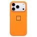 Чехол-накладка ORG Silicone Case с анимацией для "Apple iPhone 17 Pro" (orange) (241534)#2129241
