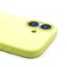 Чехол-накладка ORG Silicone Case с анимацией для "Apple iPhone 17" (neon yellow) (241843)#2129302
