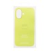Чехол-накладка ORG Silicone Case с анимацией для "Apple iPhone 17" (neon yellow) (241843)#2129303