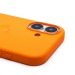 Чехол-накладка ORG Silicone Case с анимацией для "Apple iPhone 17" (orange) (241524)#2129299