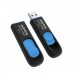 USB 3.0  64GB  A-Data  UV128  чёрный/синий#2128844