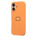 Чехол-накладка Soft Touch для Apple iPhone 17 (2) (apricot orange) (243589)#2130209