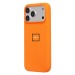 Чехол-накладка Silicone Case  "Apple iPhone 17 Pro Max" (orange) (241539)#2129766