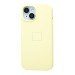 Чехол-накладка ORG Soft Touch для "Apple iPhone 15" (milk yellow) (242130)#2130527