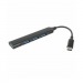 Хаб Type-C DREAM QC07 (4 порта/0.2m) черный#2131523