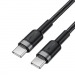 Кабель TypeC - TypeC ACEFAST C22-03 (черный) 1.2м#2137128