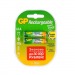 Аккумулятор бытовой GP HR03 AAA BL2 NI-MH 400mAh в пластиковой упаковке (2/20/200)#2133890