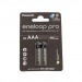Аккумулятор PANASONIC  R03 eneloop pro BK-4HCDE/2BE (930 mAh) (2 бл) (2/40)#2138995