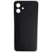 Чехол силиконовый Samsung A07 матовый с защитой камеры черный#2134391