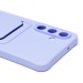 Чехол-накладка - SC304 с картхолдером для "Samsung Galaxy M55 5G" (light violet) (241899)#2137877