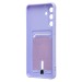 Чехол-накладка - SC304 с картхолдером для "Samsung Galaxy M55 5G" (light violet) (241899)#2135068