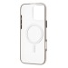 Чехол-накладка - SM041 SafeMag для "Apple iPhone 16 Pro Max" (transparent/silver) (243332)#2138410
