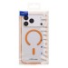 Чехол-накладка - SM041 SafeMag для "Apple iPhone 17 Pro Max" (transparent/orange) (243326)#2134834