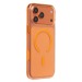 Чехол-накладка - SM041 SafeMag для "Apple iPhone 17 Pro Max" (transparent/orange) (243326)#2136345