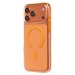 Чехол-накладка - SM041 SafeMag для "Apple iPhone 17 Pro Max" (transparent/orange) (243326)#2136346