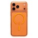 Чехол-накладка - SM041 SafeMag для "Apple iPhone 17 Pro Max" (transparent/orange) (243326)#2136347