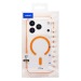 Чехол-накладка - SM041 SafeMag для "Apple iPhone 17 Pro" (transparent/orange) (243322)#2135428