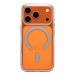 Чехол-накладка - SM041 SafeMag для "Apple iPhone 17 Pro" (transparent/silver) (243320)#2138402
