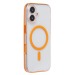 Чехол-накладка - SM041 SafeMag для "Apple iPhone 17" (transparent/orange) (243318)#2136330