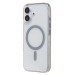 Чехол-накладка - SM041 SafeMag для "Apple iPhone 17" (transparent/silver) (243316)#2136340