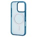 Чехол-накладка - SM042 SafeMag для "Apple iPhone 16 Pro" (dark blue) (243363)#2136434