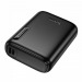 Аккумулятор внешний HOCO J158 Runner, 5000mAh, пластик, индикатор, USB, цвет: черный (1/105)#2138846