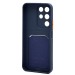 Чехол-накладка - SC337 с картхолдером для "Realme C85 5G" (dark blue) (243759)#2138809