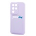 Чехол-накладка - SC337 с картхолдером для "Realme C85 5G" (light violet) (243760)#2138806