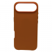 Чехол для iPhone 17 Air кожаный Magsafe, оранжевый#2143044